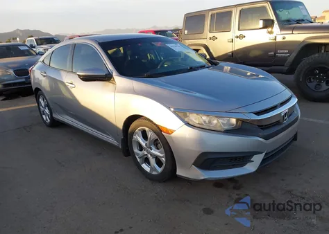 2016 Honda Civic Lx из США, поврежденный, VIN 19XFC2F53GE019577